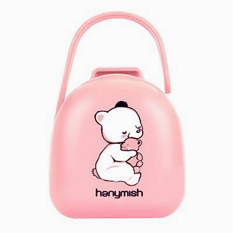 HANYMISH EMZİK SAKLAMA KABI ( PEMBE )