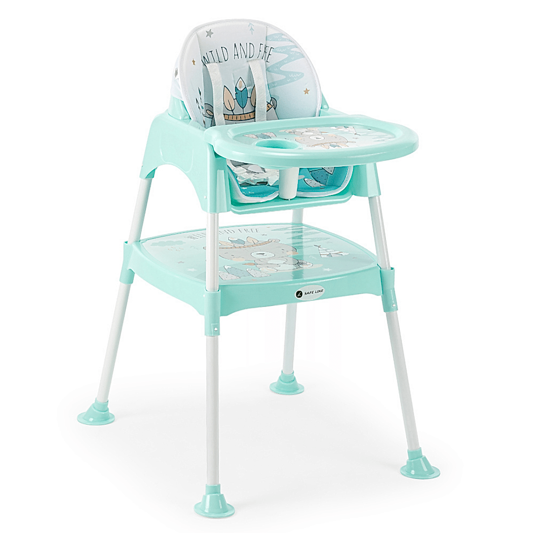 SAFELİNE POCKET ÇALIŞMA MASALI PEDLİ MAMA SANDALYESİ ( YEŞİL)