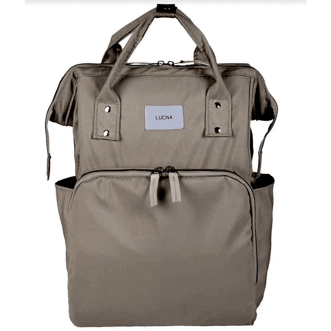 LİTTLE BABY  LUCINA  MODEL LÜX ANNE BEBEK BAKIM ÇANTASI ( KREM )