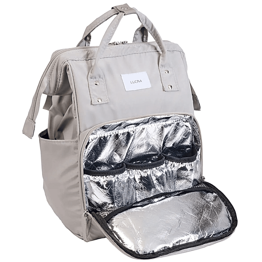 LİTTLE BABY  LUCINA  MODEL LÜX ANNE BEBEK BAKIM ÇANTASI ( GRİ )