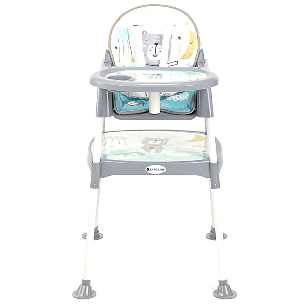 SAFELİNE POCKET ÇALIŞMA MASALI PEDLİ MAMA SANDALYESİ  ( GRİ)