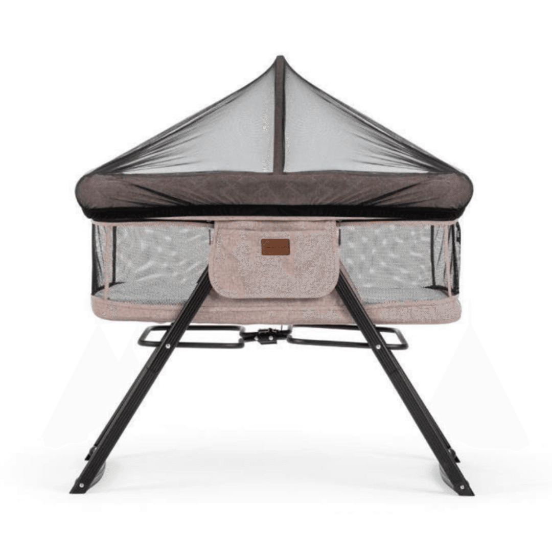 TOMMY BABY RUBBY KATLANIR PORTATİF BEŞİK (KAHVE)