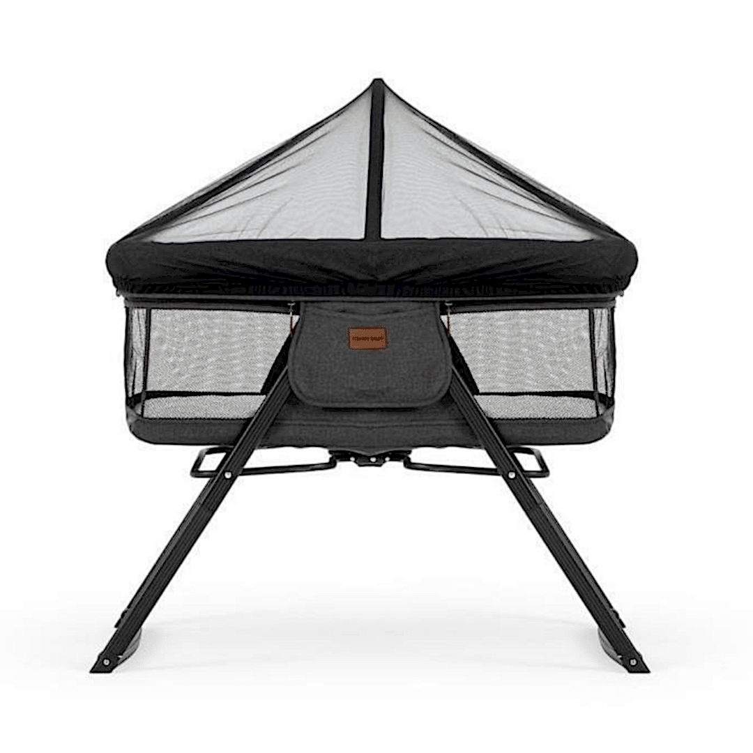 TOMMY BABY RUBBY KATLANIR PORTATİF BEŞİK (ANTRASİT)