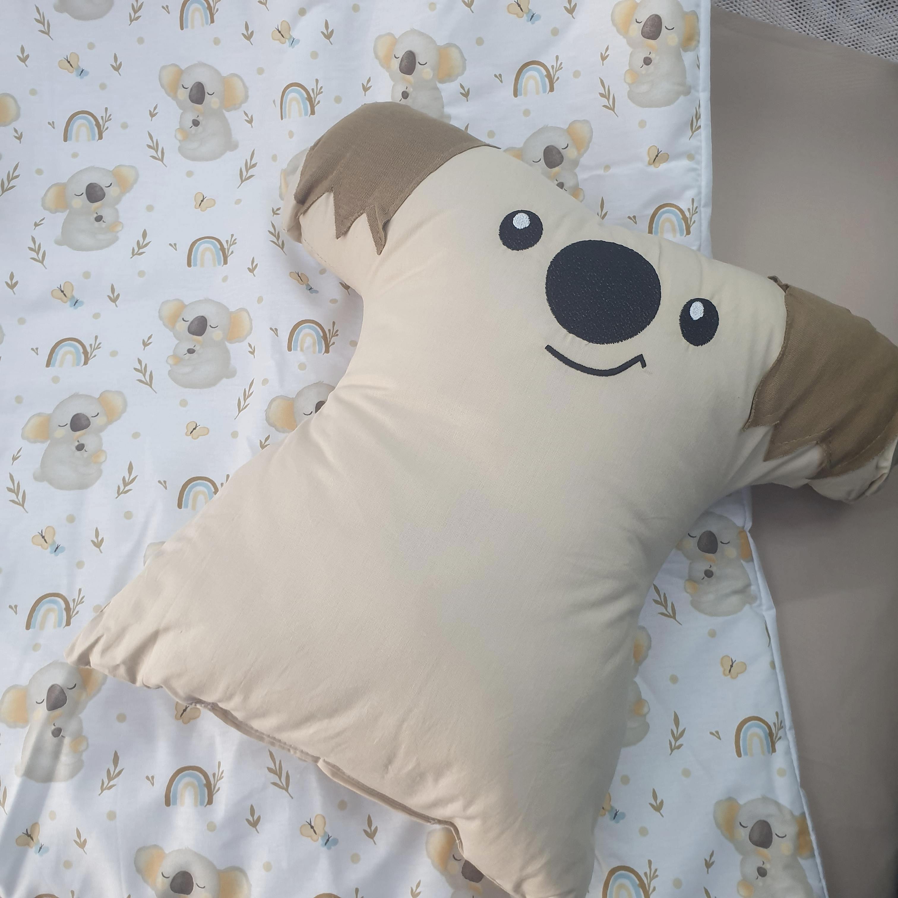 KOALA MODEL LÜX 5 PARÇA PARK YATAK UYKU SETİ (KAHVE)