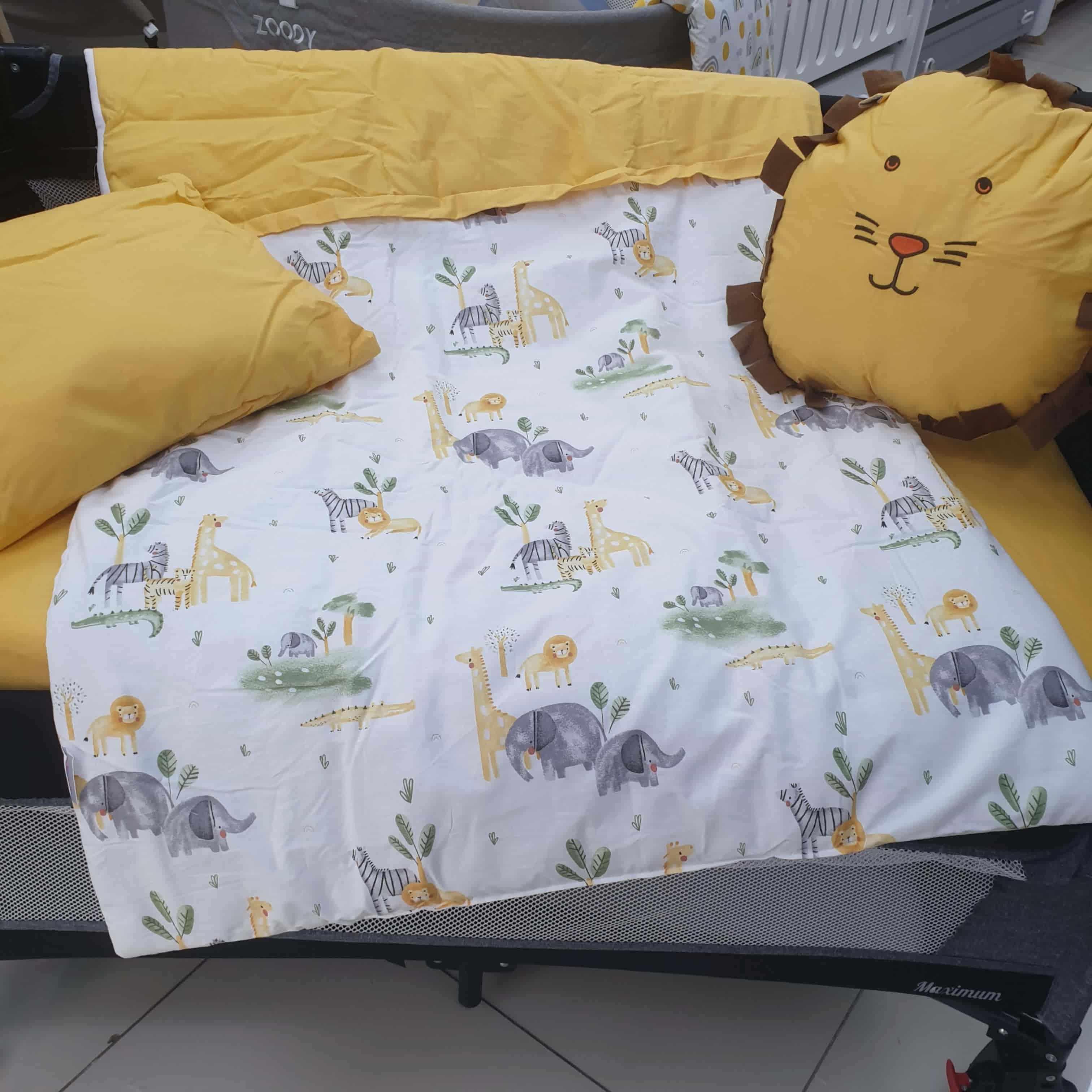 AMAZON MODEL LÜX 5 PARÇA PARK YATAK UYKU SETİ